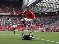 Viral! MU Kalah 5-0 dari Liverpool, Ronaldo Tendang Jones
