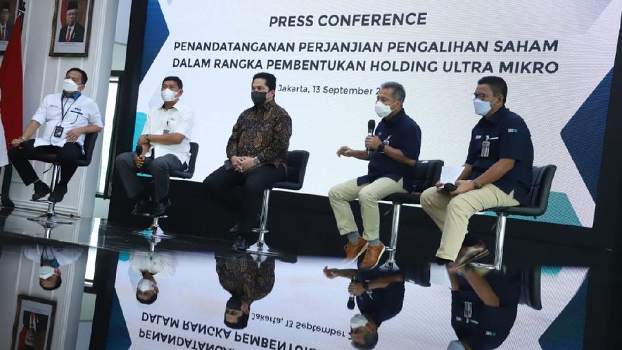 BRI Resmi menjadi Induk Holding Ultra Mikro
