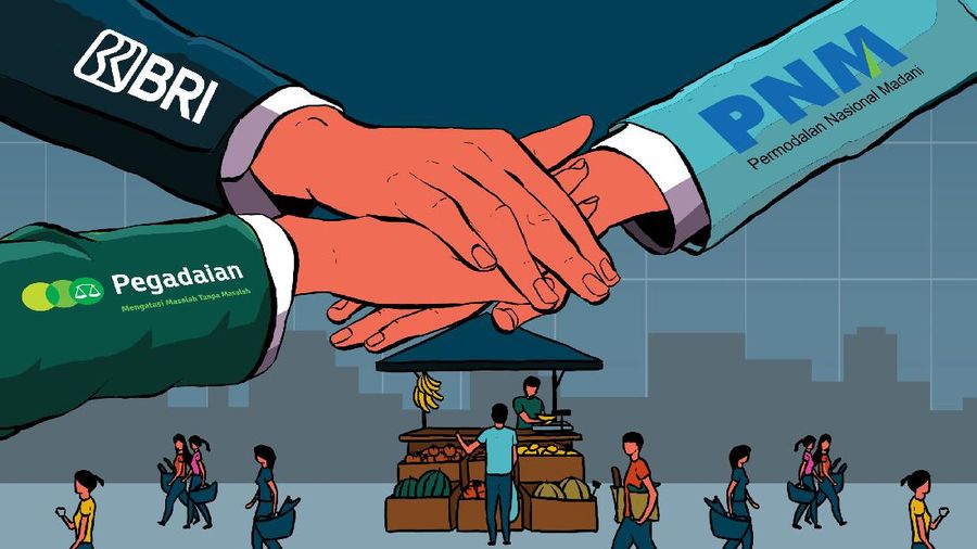 Infografis: Sah! BRI Jadi Induk Pegadaian dan PNM