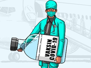 Indonesia Kedatangan Vaksin Covid-19 dari Johnson & Johnson