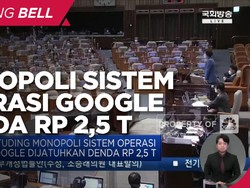 Dituding Monopoli Sistem Operasi Google Denda Rp 2,5 T