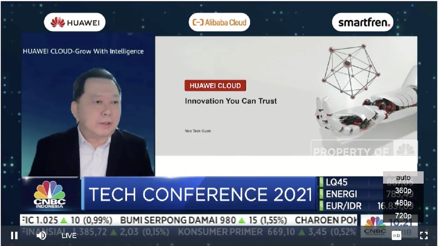 Foto/ Huawei_Tech Conference/CNBC Indonesia