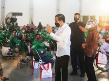 Jokowi Tinjau Langsung Pusat Vaksinasi Ramah Disabilitas