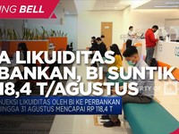 Jaga Likuiditas Perbankan, BI Suntik Rp 118,4 T Per Agustus