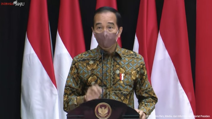 Sambutan Presiden RI Jokowi pada Pertemuan Majelis Rektor Perguruan Tinggi Negeri Indonesia, 13 Sept 2021. (Tangkapan Layar Youtube/Biro Setpres RI) Sambutan Presiden RI Jokowi pada Pertemuan Majelis Rektor Perguruan Tinggi Negeri Indonesia, 13 Sept 2021. (Tangkapan Layar Youtube/Biro Setpres RI)