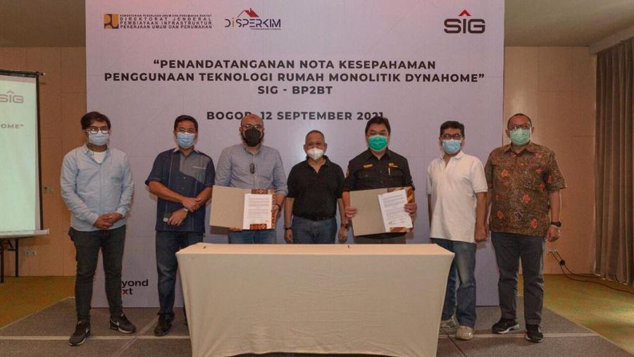 SIG Hadirkan Solusi Teknologi Konstruksi DynaHome di Sumatera Selatan