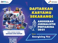 Pertamina Gelar Anugerah Jurnalistik Pertamina 2021