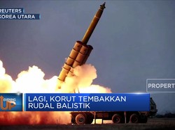 Lagi, Korut Tembakkan Rudal Balistik
