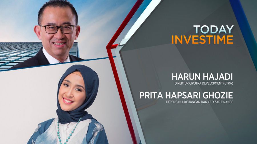 Direktur PT Ciputra Development Tbk (CTRA) Harun Hajadi dan Perencana Keuangan dan CEO Zap Finance, Prita Hapsari Ghozie