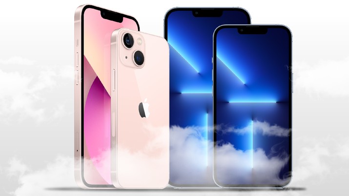 Infografis/ Sudah Rilis! Ini Spek hingga Harga terbaru dari Generasi Iphone 13/Aristya Rahadian