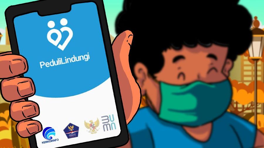 Infografis/Sederet Fitur Canggih Aplikasi Peduli Lindungi/Aristya Rahadian