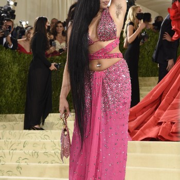 Potret Putri Madonna Pamer Bulu Ketiak di Met Gala 2021