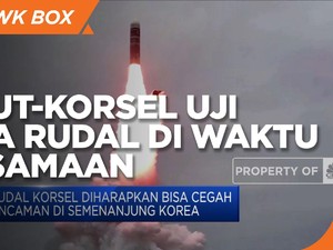 Korut dan Korsel Uji Coba Rudal di Waktu Bersamaan