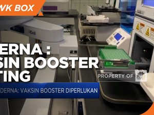 Moderna : Vaksin Booster Penting