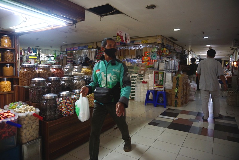 Ruko Pasar Tradisional yang tutup (CNBC Indonesia/Tri Susilo) Ruko Pasar Tradisional yang tutup (CNBC Indonesia/Tri Susilo)