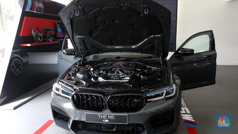 BMW M5 Competition (CNBC Indonesia/Andrean Kristianto)