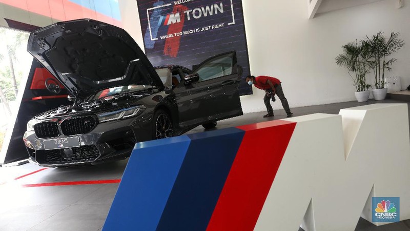 BMW M5 Competition (CNBC Indonesia/Andrean Kristianto)