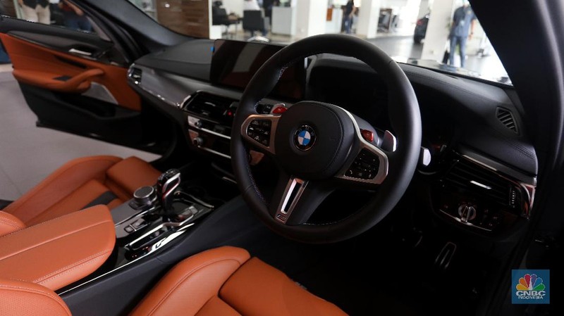 BMW M5 Competition (CNBC Indonesia/Andrean Kristianto)