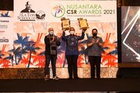 Pertamina Borong Penghargaan Nusantara CSR Award