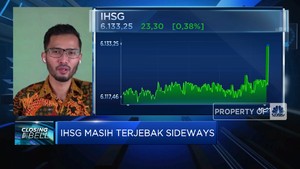 Masih Sideways, IHSG Ditutup di Zona Hijau