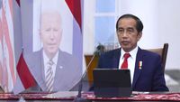 Momen Jokowi 'Ditunjuk' Biden Jadi Pilihan Utama Bicara Covid