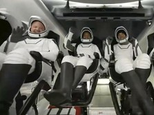 Potret Astronaut SpaceX yang Baru Kembali dari Luar Angkasa