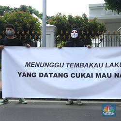 Intip Demo Petani Tembakau Tolak Cukai Rokok Naik di Jakarta