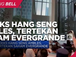 Tertekan Saham Evergrande, Indeks Hang Seng Ambles Hampir 4%