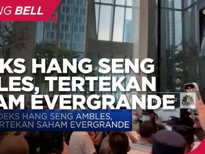 Tertekan Saham Evergrande, Indeks Hang Seng Ambles Hampir 4%
