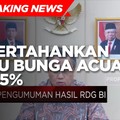 Alasan BI Tahan Suku Bunga Acuan di Tengah Isu Tapering AS