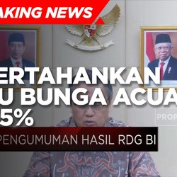 Alasan BI Tahan Suku Bunga Acuan di Tengah Isu Tapering AS