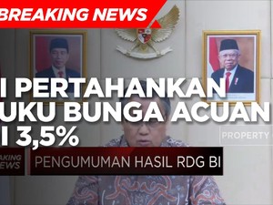 Lagi! BI Pertahankan Suku Bunga Acuan di 3,5%