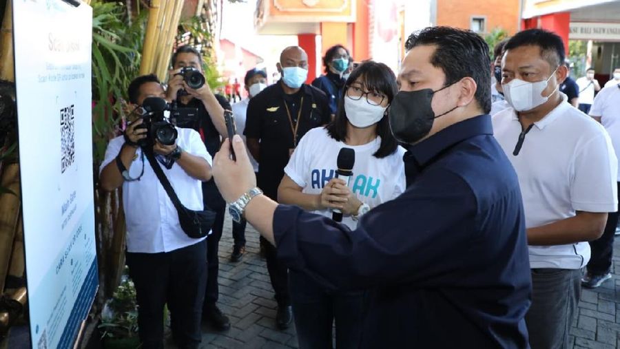 Menteri BUMN Erick Thohir