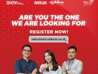 Akselerasi Digital, Telkom Buka Lowongan Bagi Talenta Terbaik