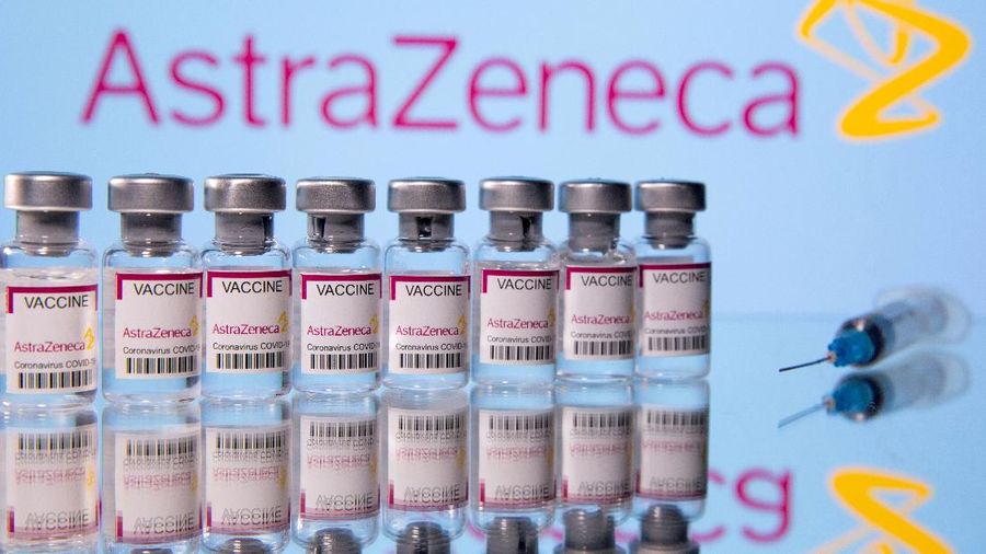 FILE PHOTO: Vials labelled 