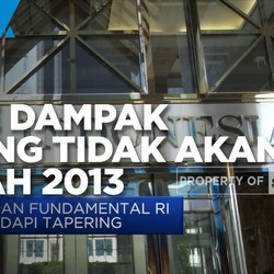BI Pede Dampak Tapering Tidak Akan Separah 2013