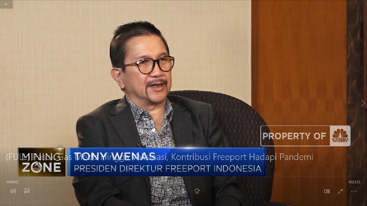 Pasok Gas Medis Hingga Vaksinasi, Kontribusi Freeport Hadapi Pandemi (CNBC Indonesia TV) Pasok Gas Medis Hingga Vaksinasi, Kontribusi Freeport Hadapi Pandemi (CNBC Indonesia TV)