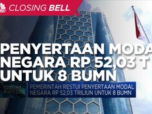 Pemerintah Restui PMN Rp 52,03 Triliun ke 8 BUMN