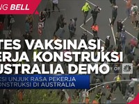 Protes Vaksinasi, Pekerja Konstruksi Australia Berunjuk Rasa