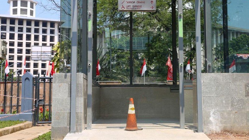 Terowongan Silaturahmi yang menghubungkan Masjid Istiqlal dengan Gereja Katedral Jakarta. (Dok. Kementerian PUPR)