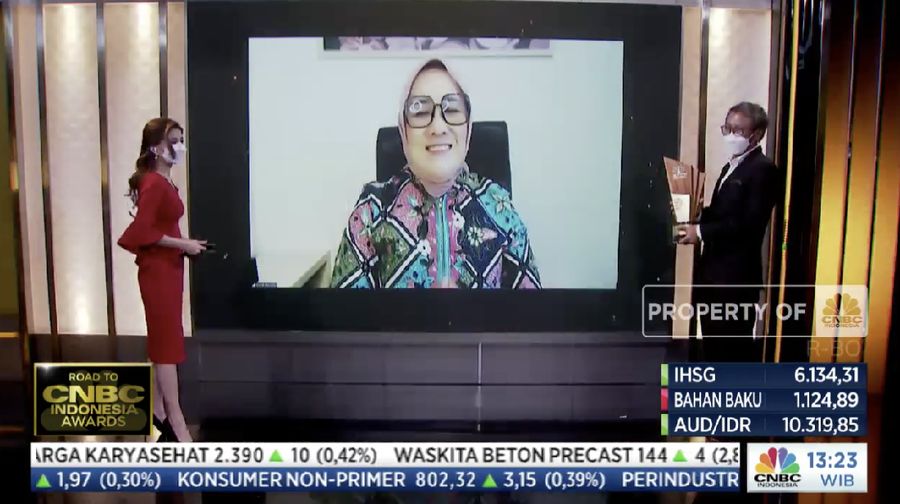 bank bjb terpilih menjadi pemenang penghargaan “The Most Resilient Regional Bank” di ajang CNBC Indonesia Award 2021
