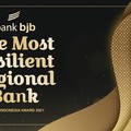 Mantap! Bank bjb Raih The Most Resilient Regional Bank