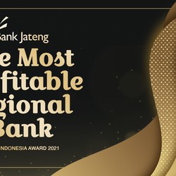 Bank Jateng Raih The Most Profitable Regional Bank 2021