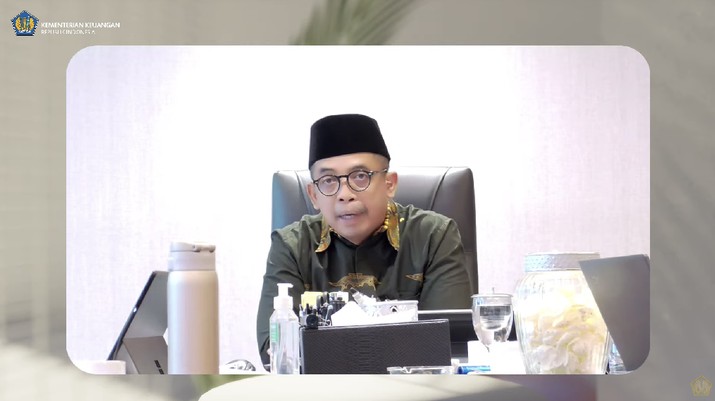 Direktur Jenderal (Dirjen) Pajak Suryo Utomo Saat Konferensi Pers APBN KITA September 2021. (Tangkapan Layar Youtube Kemenkeu RI)