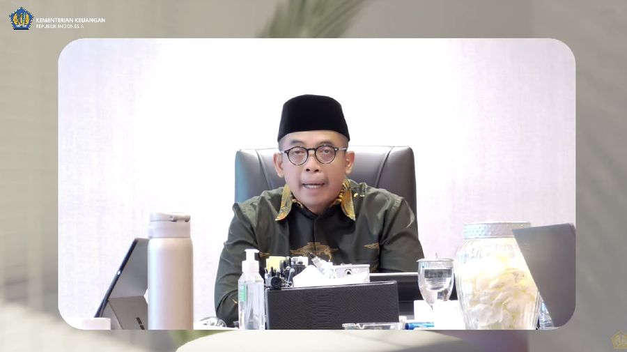 Direktur Jenderal (Dirjen) Pajak Suryo Utomo Saat Konferensi Pers APBN KITA September 2021. (Tangkapan Layar Youtube Kemenkeu RI)