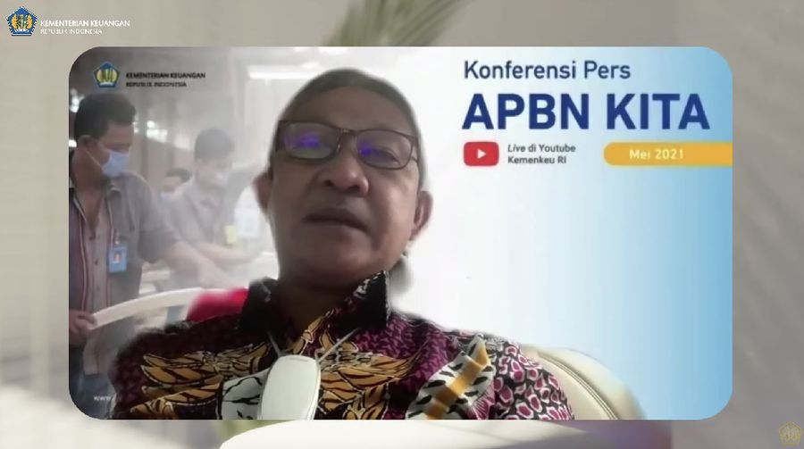 Dirjen Bea Cukai Askolani Saat Konferensi Pers APBN KITA September 2021. (Tangkapan Layar Youtube Kemenkeu RI)