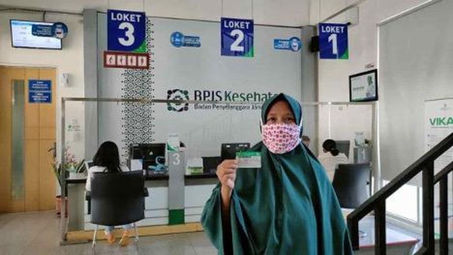 Irappe (41), seorang ibu rumah tangga yang tinggal di Kota Parepare merasakan manfaat BPJS Kesehatan di tengah pandemi