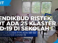 Kemendikbud Ristek Sebut Ada 25 Klaster Covid-19 di Masa PTM