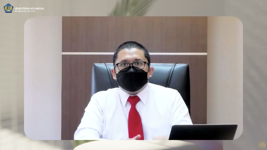 Kepala Badan Kebijakan Fiskal (BKF) Febrio Kacaribu Saat Konferensi Pers APBN KITA September 2021. (Tangkapan Layar Youtube Kemenkeu RI)