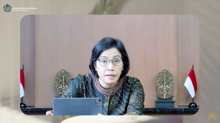 Menteri Keuangan Sri Mulyani Saat Konferensi Pers APBN KITA edisi September 2021. (Tangkapan Layar Youtube Kemenkeu)